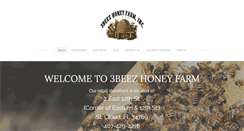 Desktop Screenshot of 3beezhoneyfarm.com